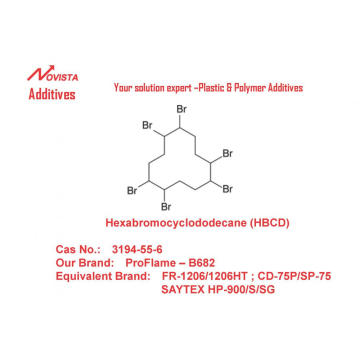 Hexabromocyclododécane HBCD Ignifuge